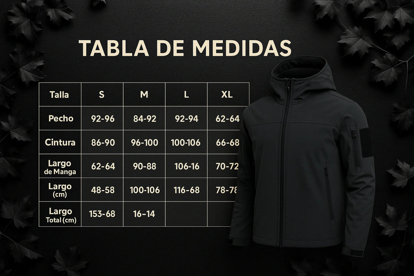 Chaqueta Táctica TitanGuard™ - Impermeable y Súper Resistente (Aprobada Por Militares)