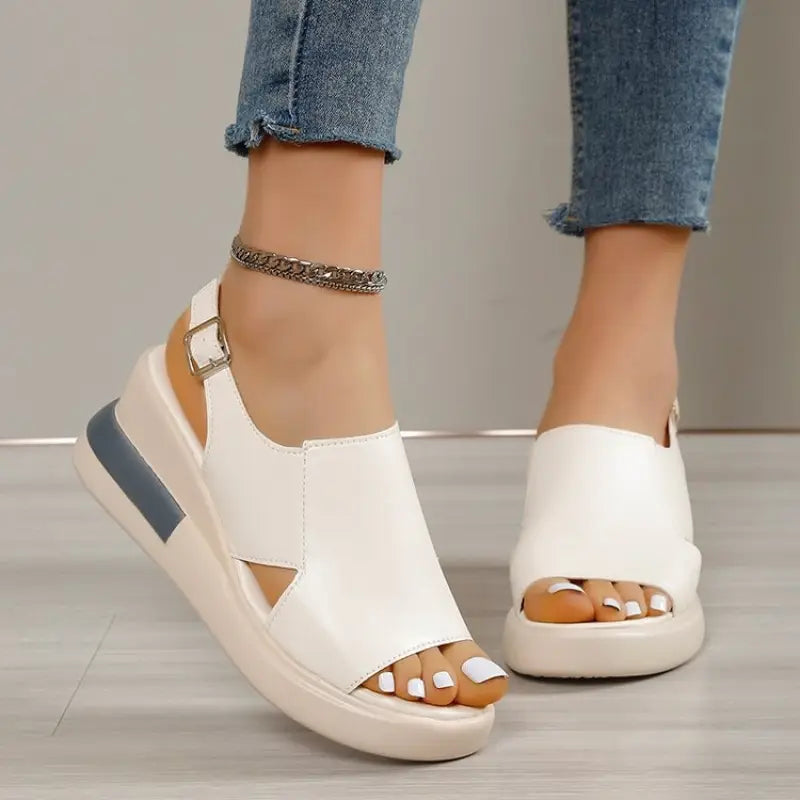 OrtoFlex™ - Sandalia Ortopédica Elegante - Máxima Comodidad Con Máxima Elegancia [50% DE DESCUENTO Hoy]🎁